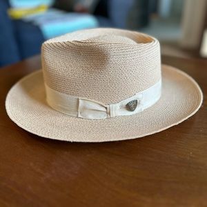 Straw Fedora, size M